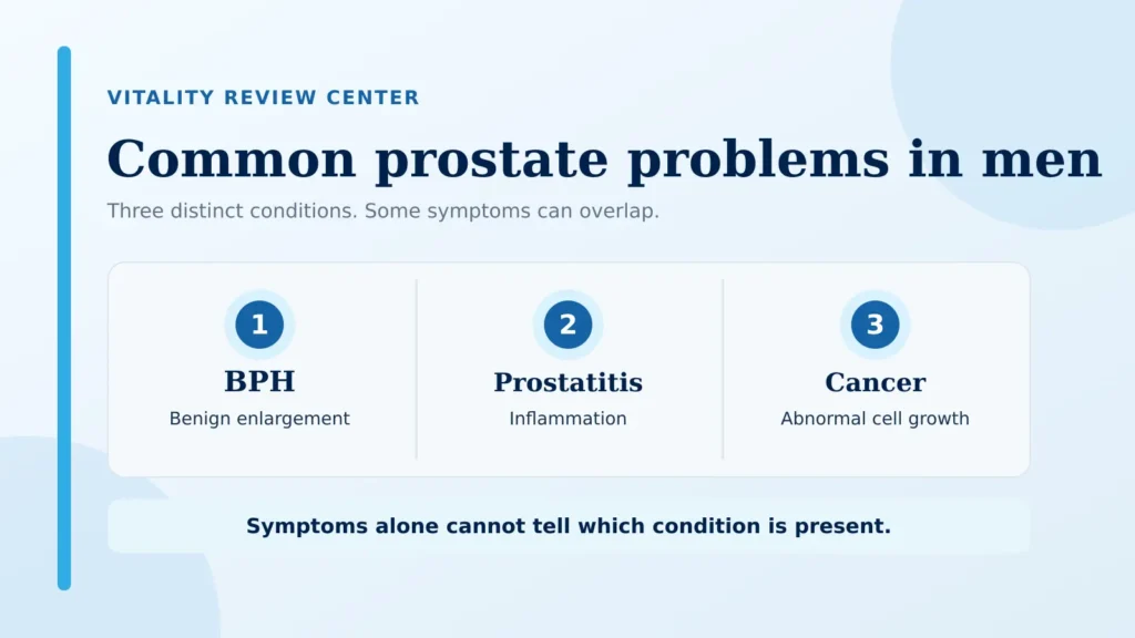 Common Prostate Problems in Men
