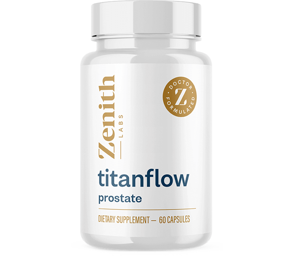 TitanFlow supplement bottle