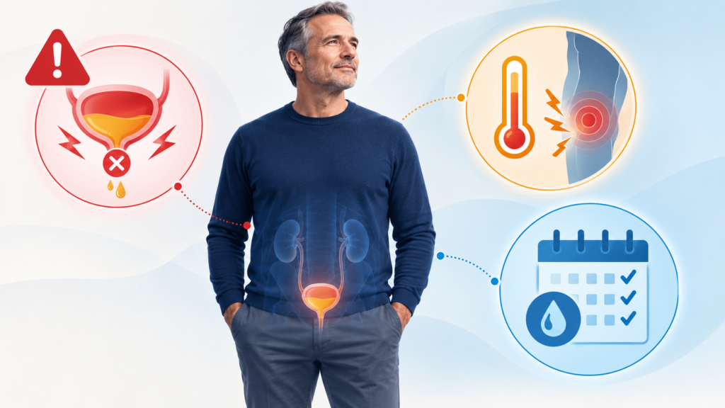 When Should Men Talk to a Doctor About Urinary Symptoms?